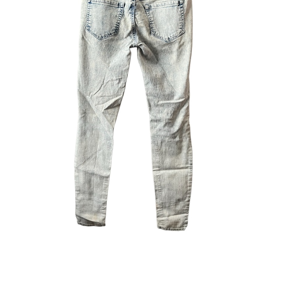 LEI | ACID WASH SKINNY JEANS - STRETCHY DENIM JEGGING - Picture 2 of 14